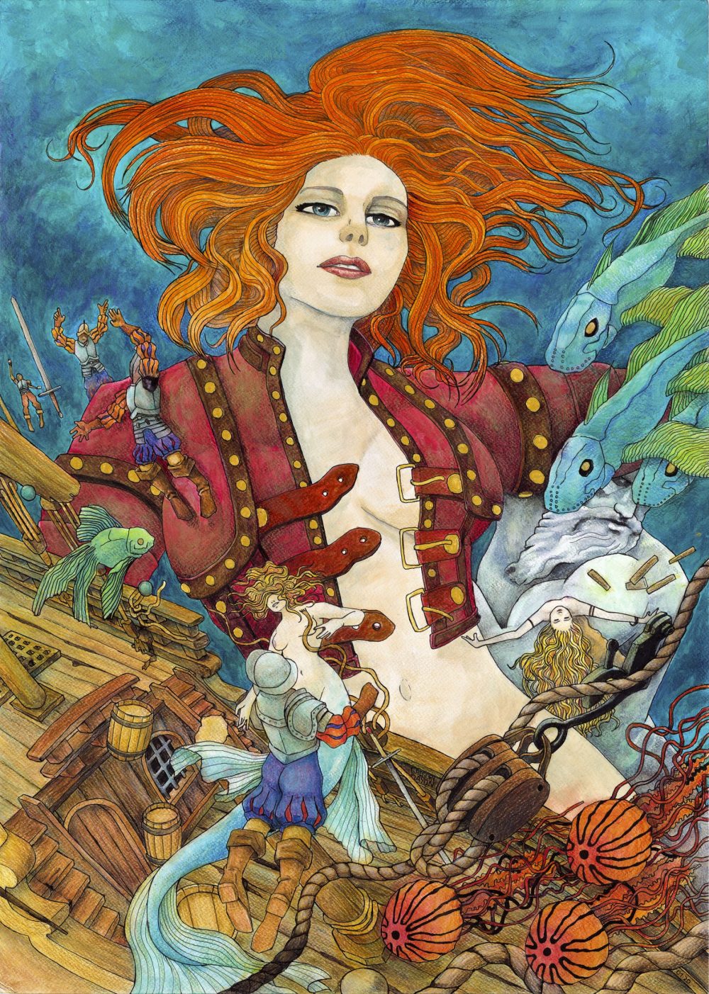 <b>Conquistadores</b><br/>28,5x40cm • 25 ex.